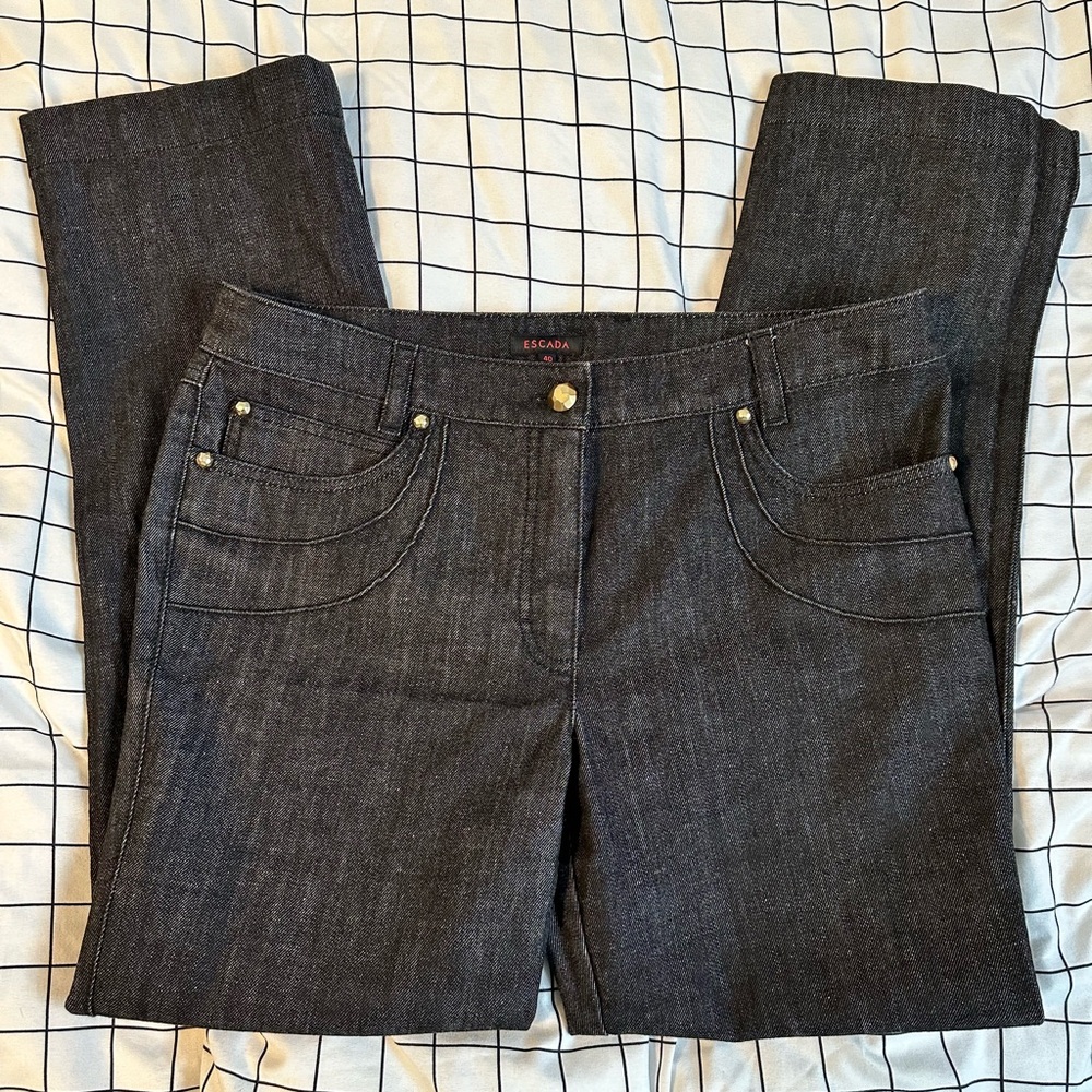 Escada dark wash jeans